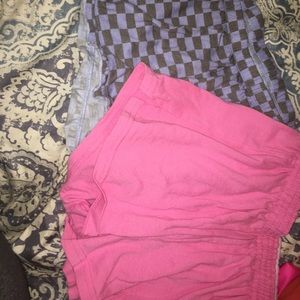 2 pairs of pajama shorts